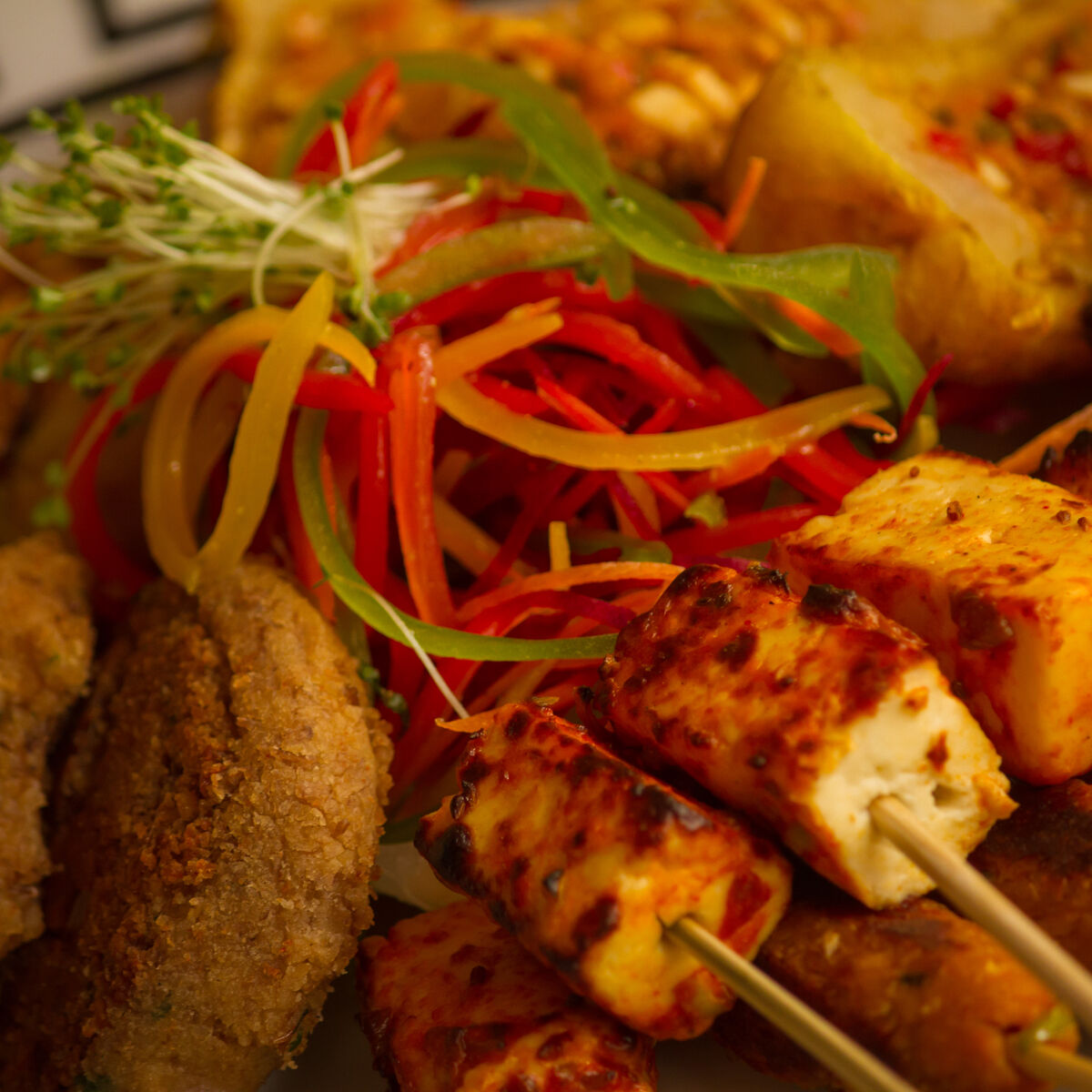 Colorful plated dish at Restaurant Canada Best