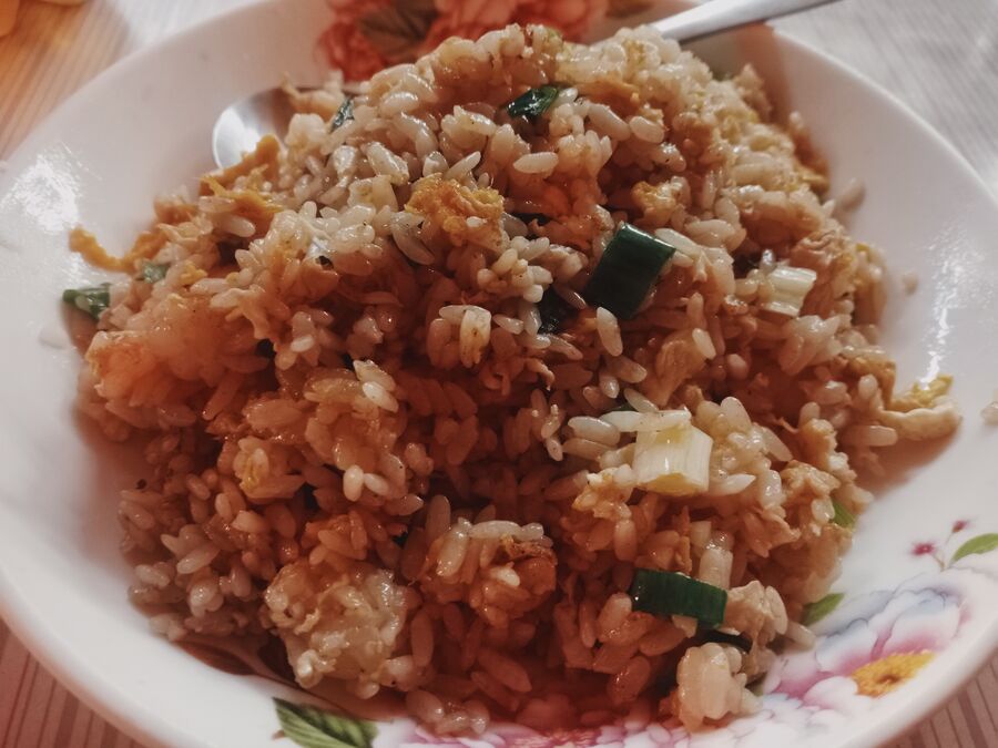 Shrimp fried rice